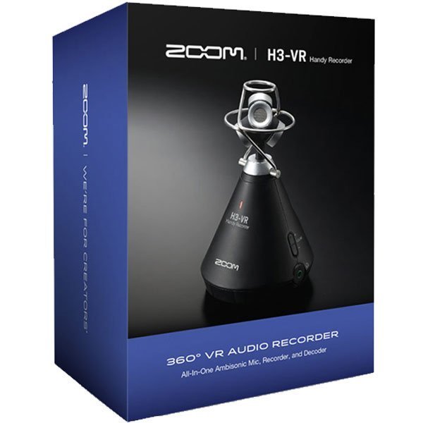 【金響電器】日本原裝進口,ZOOM H3-VR,360° Virtual Reality Audio Recorder