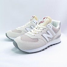 New Balance 574 男女休閒鞋 U574RCD 復古 麂皮 D楦 灰【isport愛運動】