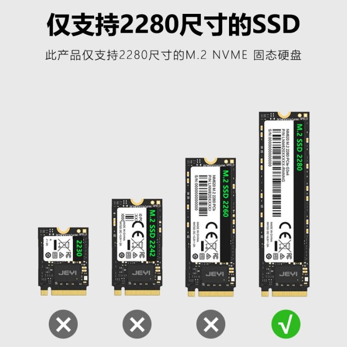 💓好市多代購💓 JEYI佳翼最大253g雷電NVME ThunderBolt 4*M.2 SSD軟陣列電競外接硬碟盒