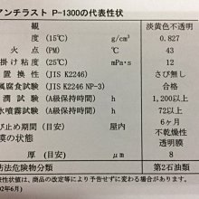 Jx 日礦防銹油日本 長效 防銹油 P 1300 0公升 日本原裝進口 Yahoo奇摩拍賣