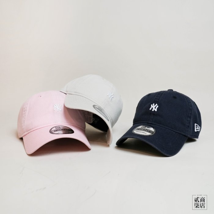 貳柒商店) New Era Mini Logo 9TWENTY 920 老帽帽子復古洋基帽NY 紐約 