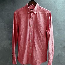 CA 美國休閒品牌 GAP 粉紅 純棉 長袖牛津襯衫 S號 一元起標無底價Q854
