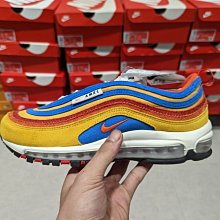 南◇2022 6月 NIKE Air Max 97 AMRC 麂皮 橘 藍紅 男款 運動 休閒 DH1085-700