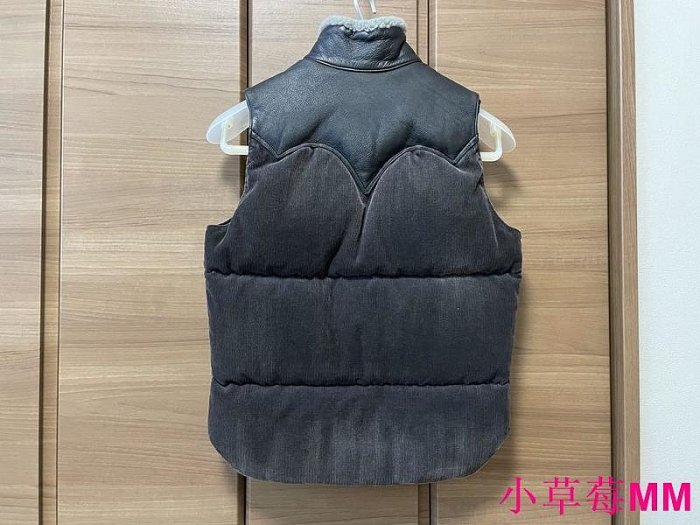 小草莓MMRocky Mountain Featherbed Down vest black grey