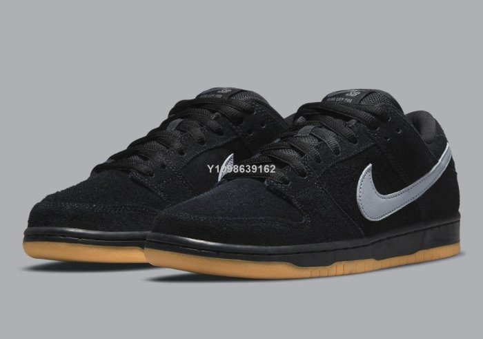 代購】Nike SB Dunk Low Pro Fog 黑生膠時尚百搭休閒板鞋BQ6817-010 男