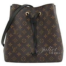 【茱麗葉精品】全新精品 Louis Vuitton LV M44020 Neonoe 經典花紋肩斜兩用水桶包  現貨