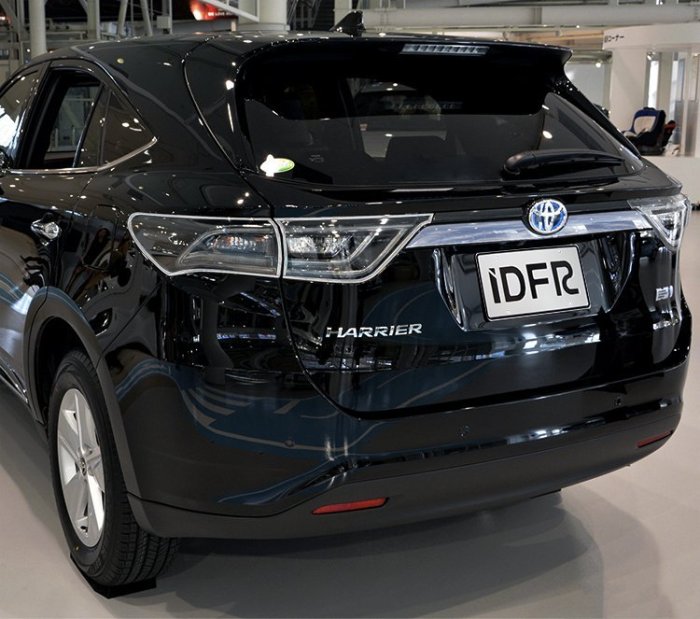 IDFR-汽車精品 TOYOTA HARRIER 鍍鉻後燈框