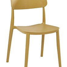 24N【新北蘆洲~嘉利傢俱】芬蘭黃色餐椅-編號 (N481-8)