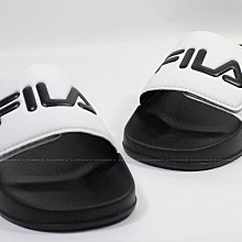 (E2) FILA 斐樂 中大童鞋 運動拖鞋 一片拖 夏天備 現貨18~24CM 2-S424X-010 [迦勒]