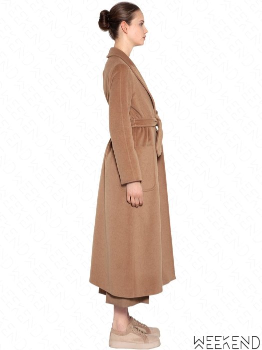 【WEEKEND】 MAX MARA Adda 駝絨 外套 大衣 駝色 18秋冬