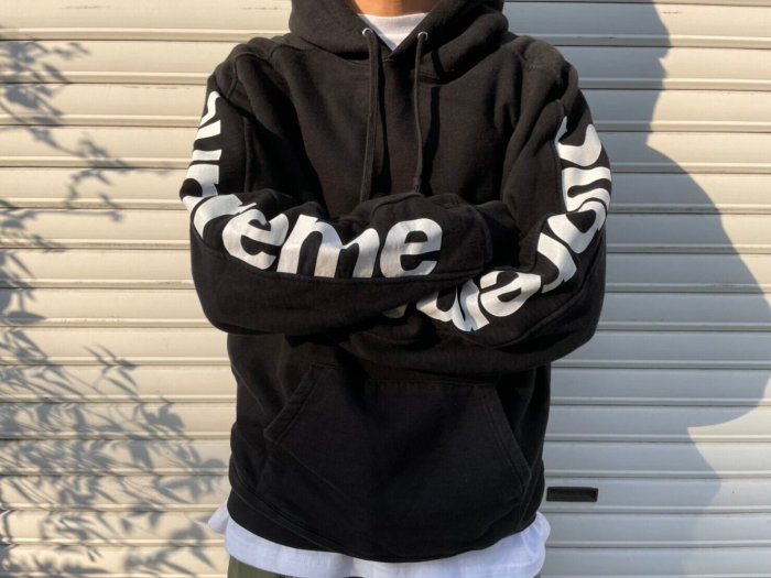 桃園奈奈Supreme Sideline Hooded Sweatshirt 連帽衛衣帽衫18SS