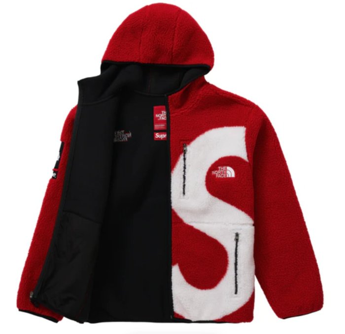 Supreme The North Face S Logo Fleece Jacket 毛毛連帽外套。太陽選物