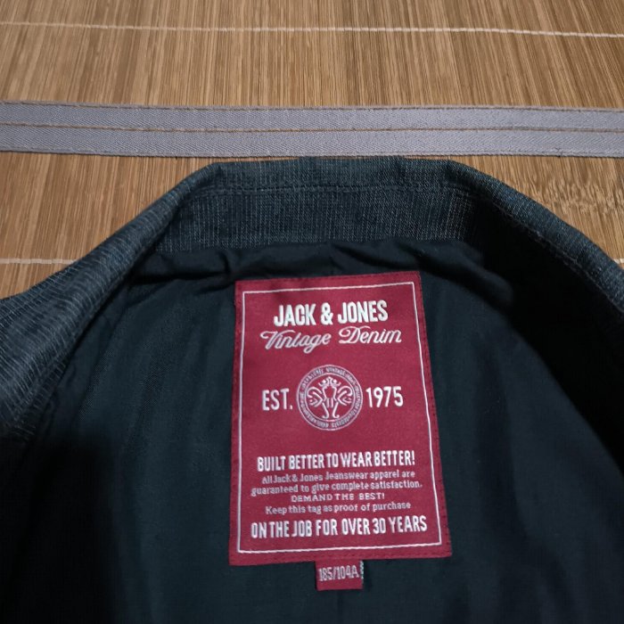 Jack&Jones杰克瓊斯商務正裝西裝外套男士XL碼185