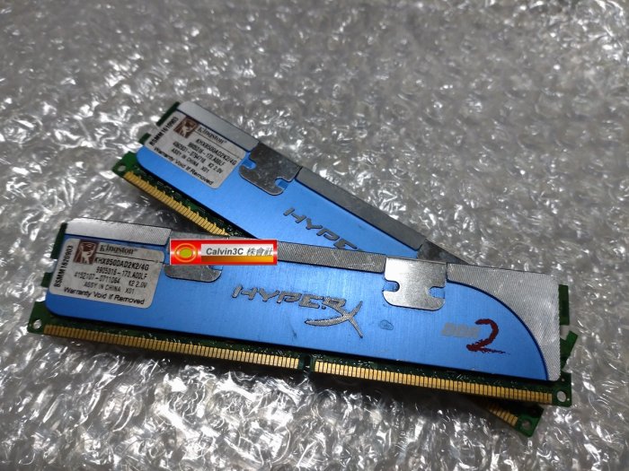 金士頓 Kingston DDR2 1066 Kit 2G X2 4G KHX8500AD2K2/4G 超頻雙通 終保