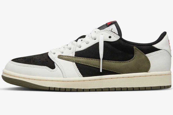 Travis Scott × Nike WMNS Air Jordan 1 Low OG 倒勾 DZ4137-106/5909/8-106。太陽選物社