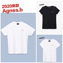 ❤Miss baby❤ 2020 Agnes.b情侶款 彩色小恐龍口袋 SPORT B 純棉 短袖  男女款