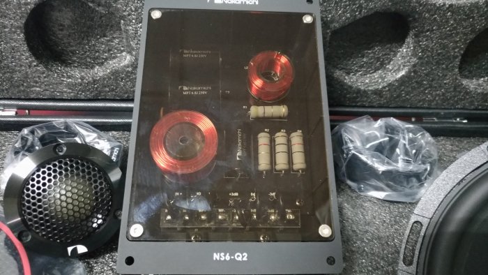 [樂克影音] 日本中道 Nakamichi NS6-Q2 6.5吋二音路分音喇叭