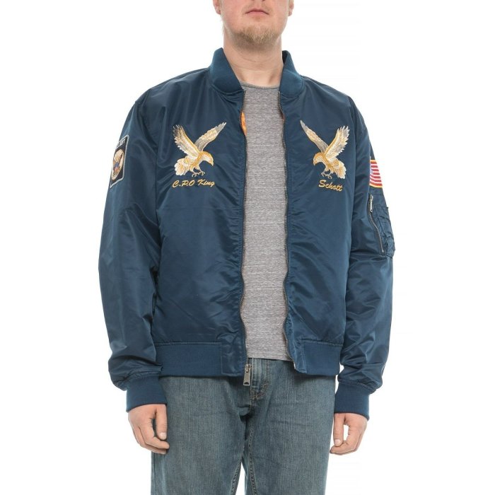 Schott NYC 飛行夾克 飛行外套 XXL 大尺碼 防水 9722 MA-1 Eagle 全新 現貨 保證正品