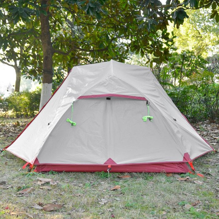 帳篷 雙人帳篷高端透氣折疊防暴雨野外雙層登山露營野營帳篷