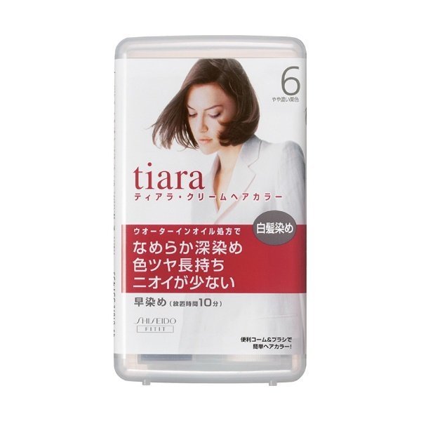 ❤️甜甜小舖❤️日本帶回 現貨 日本 SHISEIDO 資生堂 tiara 染髮劑(白髮用) 40g 日本製