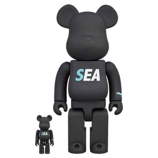 全新Bearbrick 400% + 100% Atmos x WIND AND SEA | Yahoo奇摩拍賣