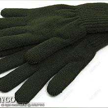 【ARMYGO】※加厚雙層※ 國軍制式軍綠色保暖毛線手套