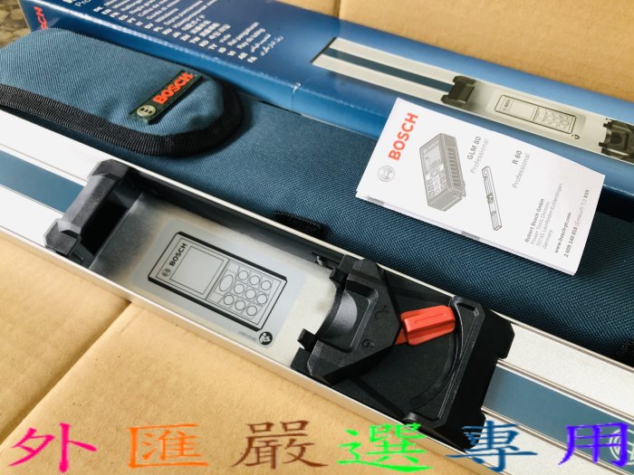 "外匯嚴選" BOSCH 博世 R60 水平尺 GLM80 GLM100C 雷射測距儀專用 可測傾斜角度 全新公司貨