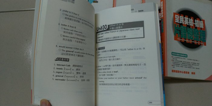 [全民英檢初級套書]寫作、片語、文法、單字、口說、聽力/全新二手書籍/國際學村出版社//附聽力CD