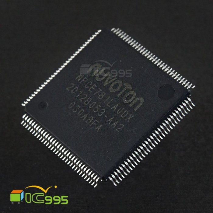 (ic995)  NPCE781LA0DX TQFP-128 電腦管理 芯片 IC 全新品 壹包1入 #6889