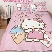 ♥小花花日本精品♥ Hello Kitty 雙人床包 雙人寢具 雙人涼被 換裝時刻 ~ 3