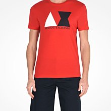 【A/X男生館】【ARMANI EXCHANGE幾何LOGO短袖T恤】【AX002B1】(S)