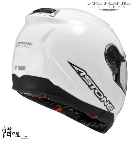 【帽牧屋】法國 ASTONE GT1000F 全罩式安全帽 碳纖維 CARBON 卡夢 內藏墨片 超輕量  白