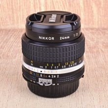 【品光攝影】Nikon Nikkor AiS 24mm F2 24/2 定焦 大光圈 人像 手動鏡 #28795J