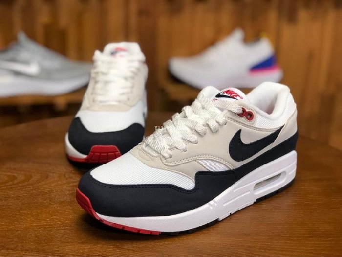 Nike Air Max1 OG 30 黑白 經典 氣墊 休閒運動慢跑鞋 908375-104 男女鞋