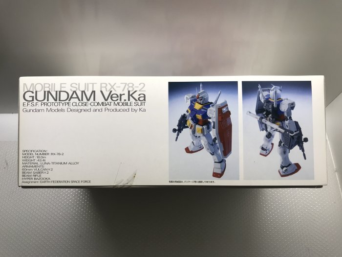 1111優惠【鋼普拉】現貨 BANDAI 玩具 模型 鋼彈 GUNDAM Ver.Ka  MG 1/100 RX-78-2 地球 聯邦軍 萬代 （送展示架）