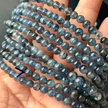 僅此一波-魔鬼藍 中藍 海藍寶-4.4-4.9mm（三圈）手珠手鍊DIY串珠隔珠•點點水晶•