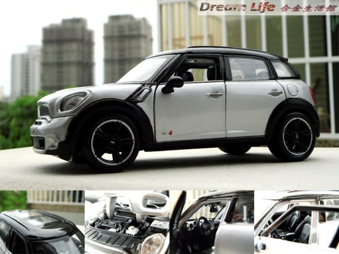 【Maisto 精品】1/24 MINI Cooper Countryman 全新  運動休旅車~全新品,特惠價~!!