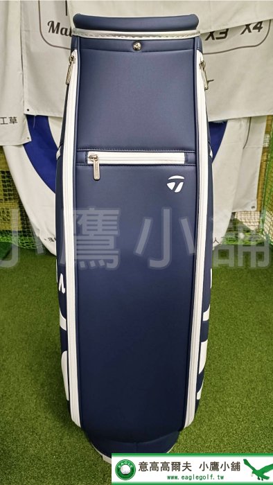 [小鷹小舖]TaylorMade Golf TJ147 U21897 泰勒梅 高爾夫球桿袋 男仕 輕量便攜 底部穩定 藍