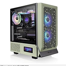 小白的生活工場*Thermaltake 勁透 Ceres 300 TG ARGB 機殼支援360/280冷排--抹茶綠色