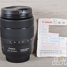 【品光數位】Canon EF-S 18-135mm F3.5-5.6 IS USM 旅遊鏡 公司貨 #125152