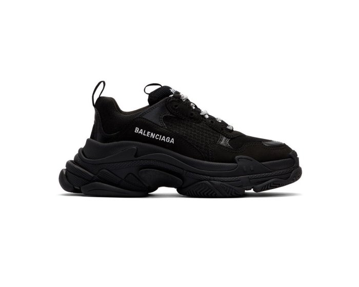 [全新真品代購] BALENCIAGA 經典款 黑色 老爹鞋 / 運動鞋 (Triple S)