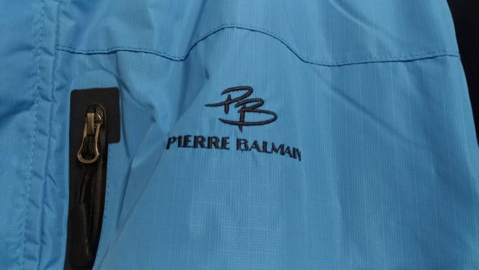 全新Pierre balmain皮爾帕門，男性外套，L號藍色，全新有吊牌