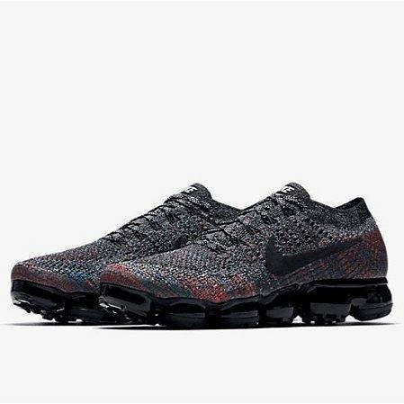 Nike Air VaporMax Flyknit 耐吉氣墊鞋 慢跑鞋 黑彩虹 編織 夏季 運動鞋 849558-016