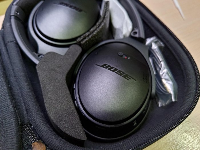 無線降噪藍芽耳機 BOSE QC35 2代 二手品已更換全新耳罩海綿