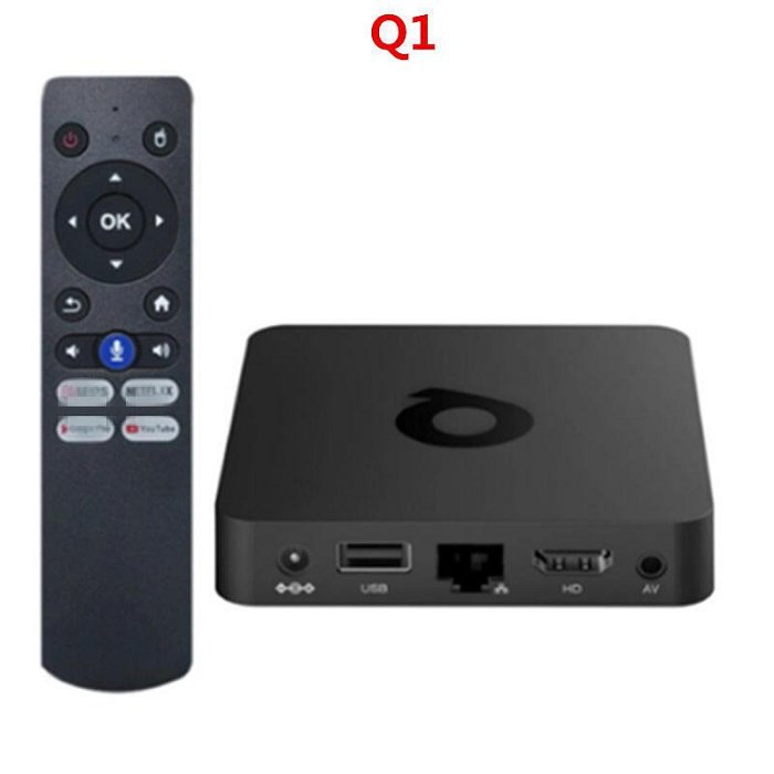 q1 atv安卓電視機頂盒 全志h313 安卓10 雙tvbox 2gb16g