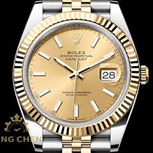 【金宸名錶】   ROLEX 勞力士 DATEJUST II 126333 大錶徑 Jubilee 紀念型五格鏈節錶帶款 半金 自動上鍊 台灣  TG353