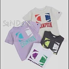 SaNDoN x『CHAMPION』小孩兒童手繪感設計印花短tee 240522