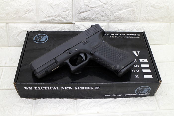 台南 武星級 WE GLOCK G17 GEN5 手槍 瓦斯槍 ( GBB克拉克BB彈BB槍玩具槍CS吃雞射擊生存遊戲