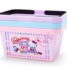 ♥小花花日本精品♥HelloKitty美樂蒂雙子星酷洛米大耳狗雙面圖案手提籃 置物籃 ~5