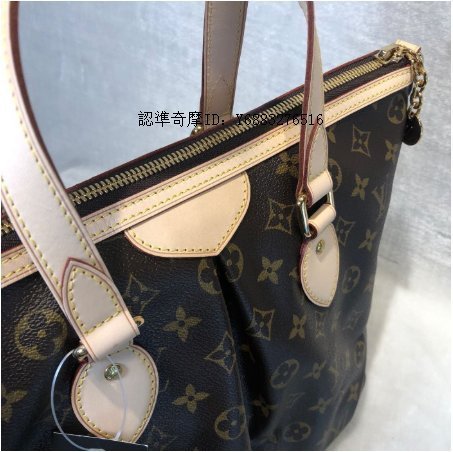 琪琪二手正品Louis Vuitton Monogram Palermo經典花紋側背手提袋 LV M40145（實拍）